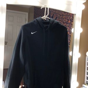 Black unisex nike hoodie